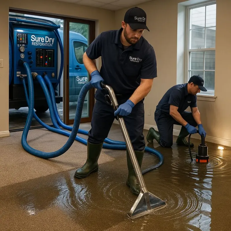 Water Extraction and Removal process in Chickamauga, GA